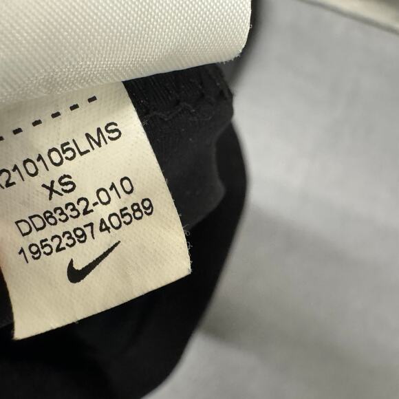 Nike Pro Leggings Womens XS Black Gray Running Tight Dri Fit Activewear - Picture 9 of 10